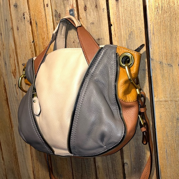 Oryany Leather Shoulder Bag - Picture 3 of 11